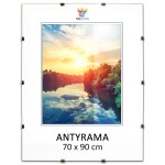 Antirama z plexiskla 70×90 cm – bezrámový clip rámeček XXL