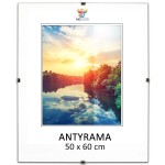 Antirama z plexiskla 50×60 cm – bezrámový clip rámeček