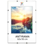 Antirama z plexiskla 62×93 cm – bezrámový clip rámeček
