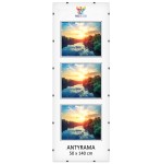 Antirama z plexiskla 50×140 cm – bezrámový clip rámeček