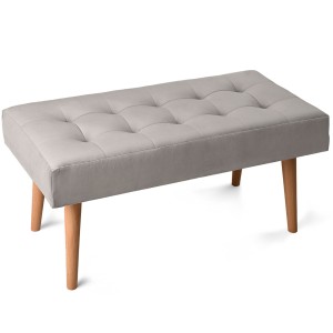 Moderní lavice 45x90 cm v barvě stříbrná – elegantní design a maximální komfort pro váš moderní interiér