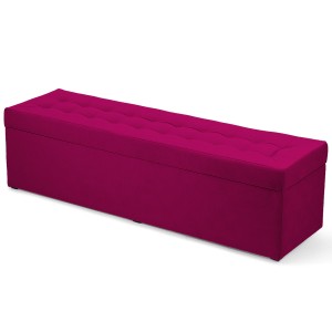 Moderní otevíratelný taburet 45x160  v barvě fuchsie