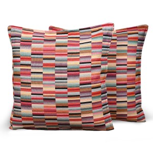 Barevný povlak 45 x 45 cm s dekorativním vzorem