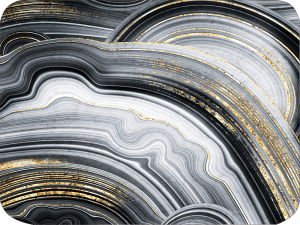 Tvrdá korková podložka s potiskem, tvrdá podložka, rozměr reprodukce 30x40 cm – Magma černá