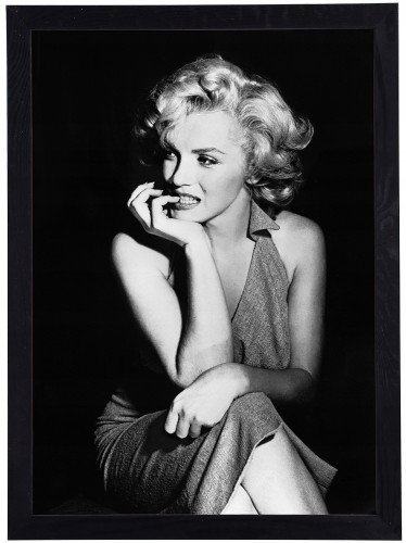 Obraz w czarnej ramie Marilyn Monroe