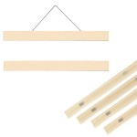 Dřevěný magnetický rám na plakáty v ekologické barvě 70 cm