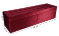 Pufa w rozmiarze 45x160 cm