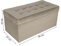 Pufa w rozmiarze 45x90 cm