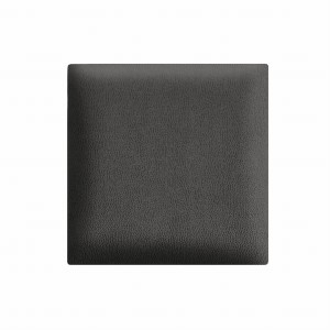 Nástěnný panel 30 x 30 cm čalouněný 3D čelo ve světle šedé barvě