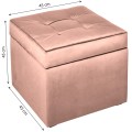 6. PUFA PIKOWANA LUIZA 45 cm x 45 cm Primo Velvet 8811 wymiary.jpg