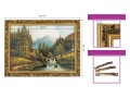 7. OBRAZ NAD POTOKIEM 673 W ZLOTEJ RAMCE MAKOWCE 50 cm x 70 cm wymiary.jpg