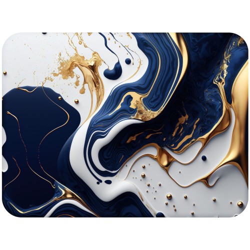 1. PODKLADKA KORKOWA 30 cm x 40 cm F4288 Marble blue and gold 3.jpg