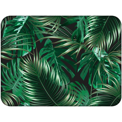 1. PODKLADKA KORKOWA 30 cm x 40 cm F4306 Tropical leaves 3.jpg