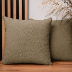 Dekorační povlak na polštář 50x50 cm v karamelové barvě z texturované žinylkové látky