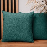 Dekorační povlak na polštář 50x50 cm v malachitové barvě z texturované žinylkové tkaniny