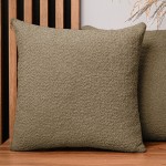 Dekorační povlak na polštář 60x60 cm z karamelově zbarvené strukturované žinylkové tkaniny