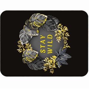 Tvrdá korková podložka s potiskem, tvrdá podložka, rozměr reprodukce 30x40 cm – Stay wild