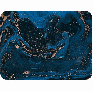 Tvrdá korková podložka s potiskem, tvrdá podložka, rozměr reprodukce 30x40 cm – Magma blue 2